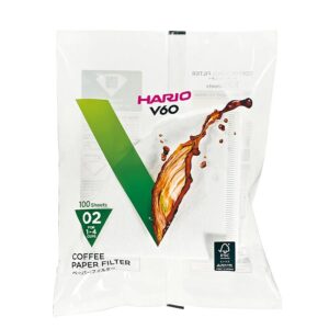 Hario V60 #02 Filter Paper - 100 Sheets