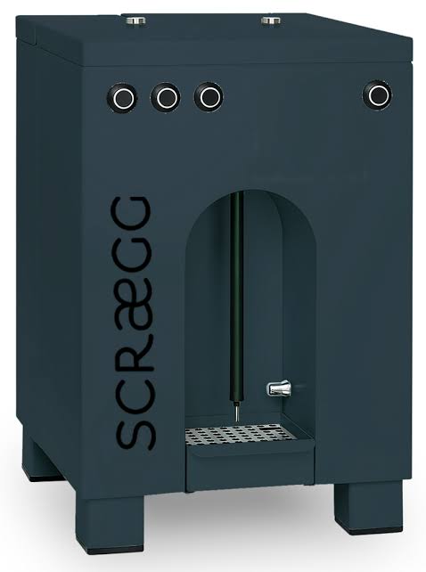 Anthracite SCRAEGG Pro commercial steam cooking machine
